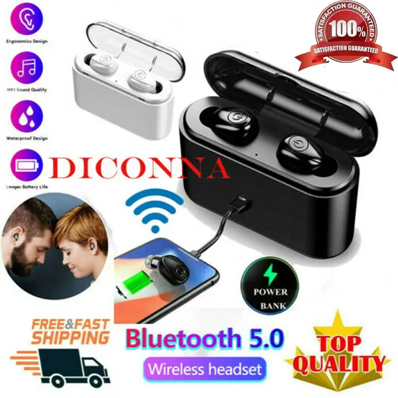 X6 Pro IPX7 4000mAh In-ear wireless Bluetooth smart and convenient headset