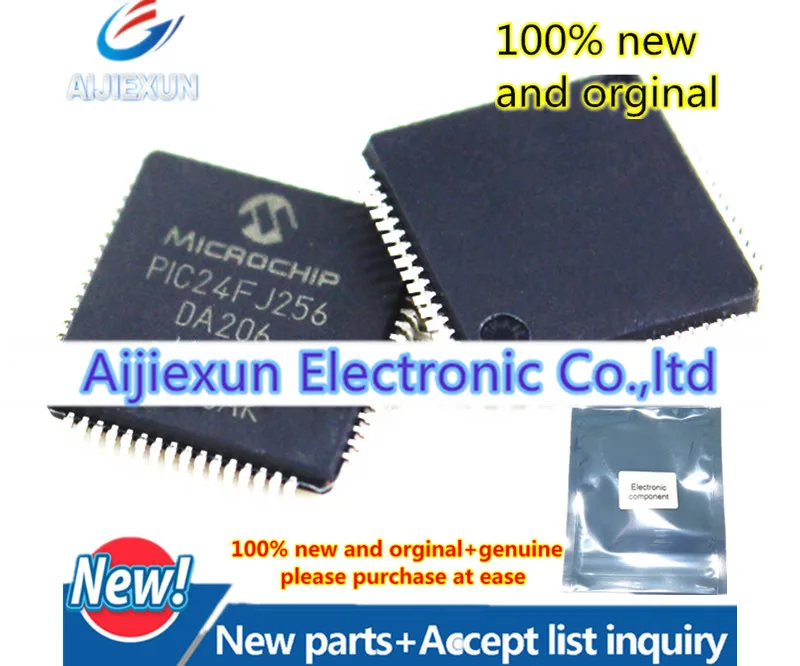 

2Pcs 100% new and orginal PIC24FJ256DA206-I/PT QFP64 in stock