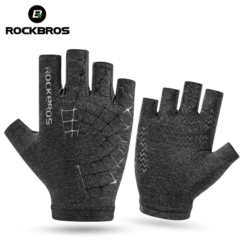 ROCKBROS ультрафиолетовые перчатки для велоспорта с сенсорным экраном велосипед перчатки летние мужские многофункциональные перчатки оптом