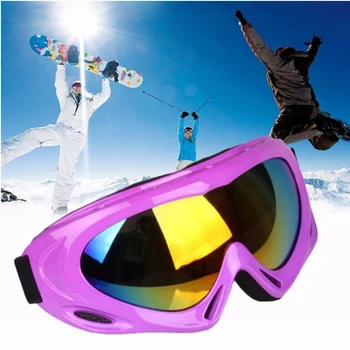 

Queshark Professional Unisex Ski Goggles UV400 Protection Windproof Skiing Glasses Snow Snowboard Eyewear For Outdoor Activities