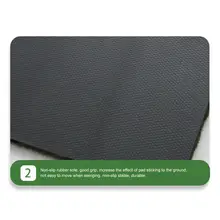 

EVA Practical Soft Base Golf Training Carpet Flocking Golf Training Mat Multi-functional for Golf Lover