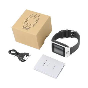 

Smart Watch With Camera Wrist Watch Vibrating Remind Sleep Monitor Support SIM TF Card For IOS & Android Phone