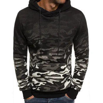 

Male Pullover Hoodie Men Hoodies Print Jacket Spring Autumn Drawstring Zipper Hooded SweatshirtTop Coat aq8