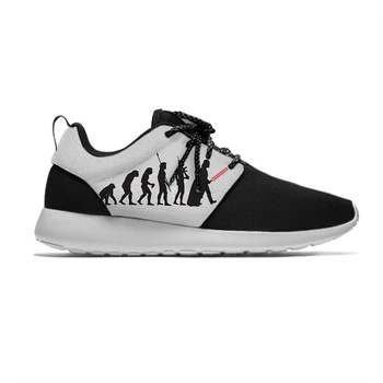 

Evolution Star Wars Darth Vader stormtrooper Fashion Sport Running Shoes Lightweight Breathable 3D Print Men Women Mesh Sneakers