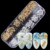 12 Сетки Металлические Заклепки Nail Art Украшения Шпильки Микс Стиль Звезды Луна Золото Серебро Стразы Ювелирные Изделия DIY 3D Подвески Аксессуары CH772