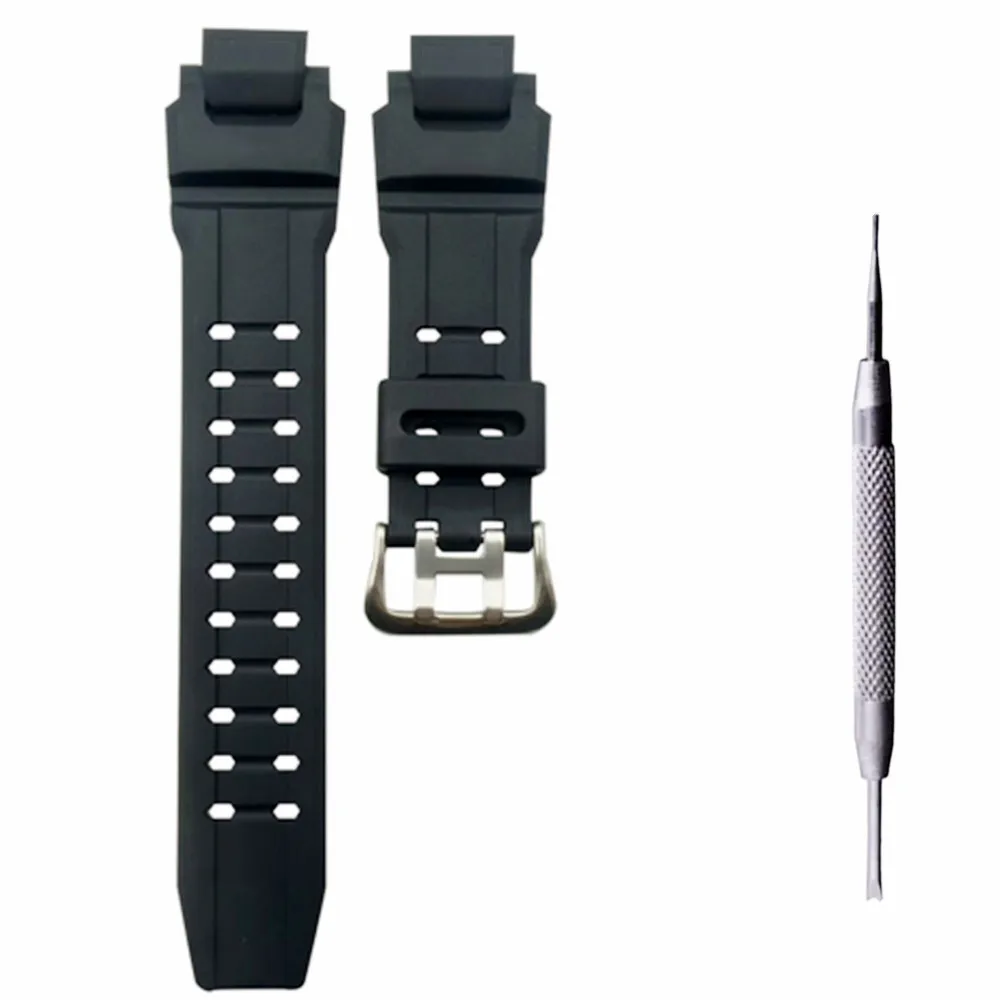 

Watchband For G-Shock GW4000/GW-A1100/GW-A1000/G-1400/ Wristwatches Strap Rubber Wristband Watch Belt Bracelet Replace