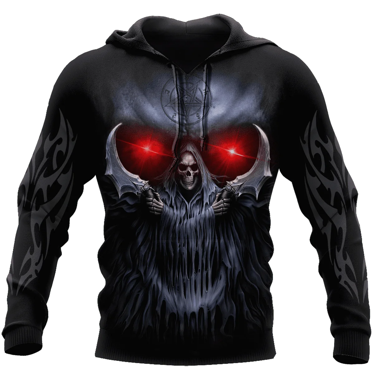 Sudadera capucha y cremallera para hombre, prenda deportiva informal con estampado 3D de calavera y tatuaje, Unisex, otoño, DW840|Sudaderas con capucha y sudaderas| - AliExpress