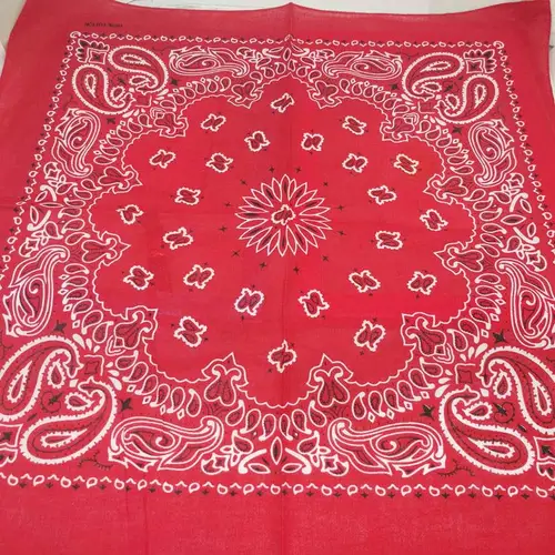 New Fashion Hip Hop 100% Cotton Bandana Square Scarf 55cm*55cm Black Red Paisley Headband Printed For Women/Men/Boys/Girls - Image 56