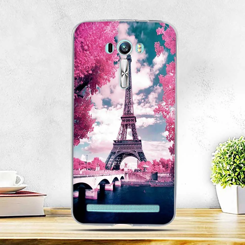 Мягкий ТПУ чехол для Asus ZenFone 2 Laser ZE550KL 5 дюймов с принтом zenfone &quotZE550KL Ze551kl Z00LD|case for asus