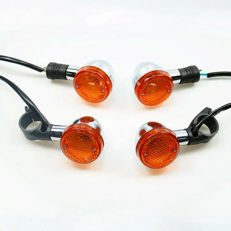 Front& Rear Turn Signal Indicator Light For Honda STEED 400 600 750 Magna 250 |