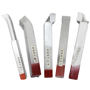 

Turning Tool Red Handle Tungsten Steel Welding Tool Lathe Cutting Machine