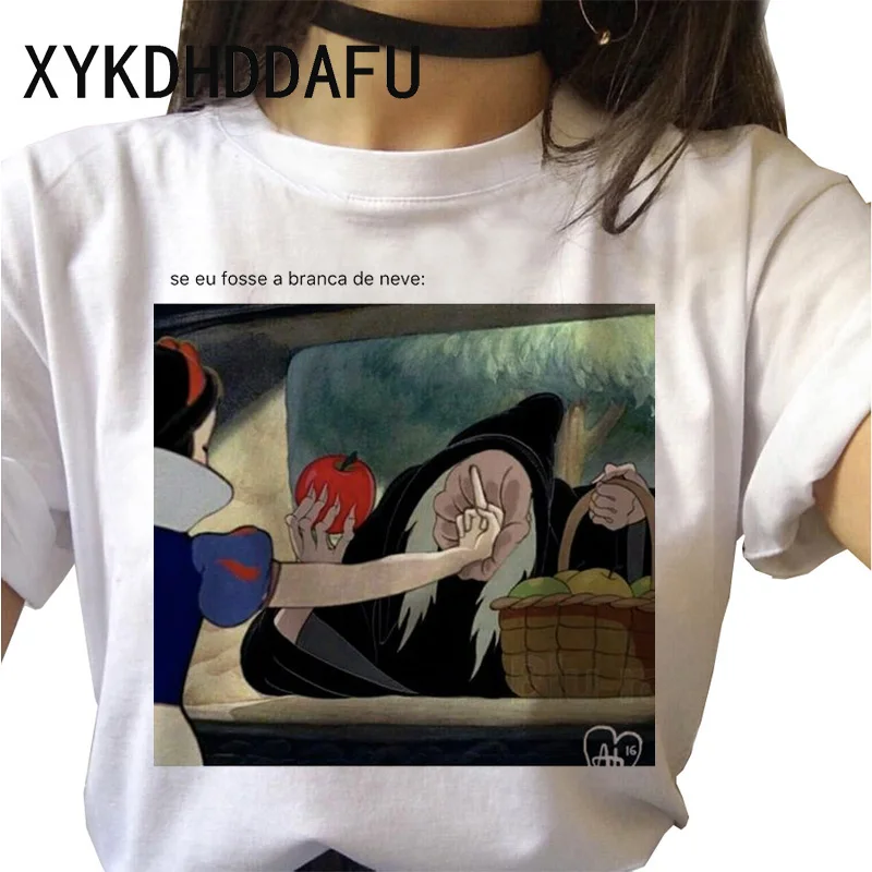 Vogue Princess T Shirt Women 90s Harajuku Funny Cute Tshirt Cartonn Ulzzang Vintage T-shirt Female Fashion Top Tees Clothes