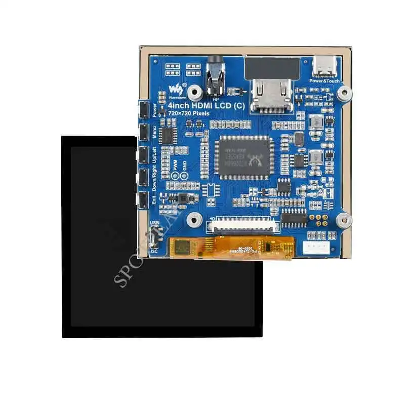 Raspberry pi Screen Display Lcd de Polegadas Hdmi 720x720 Ips Também para Outro Mini Computador - Imagem 3