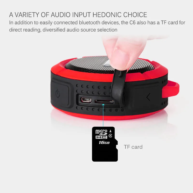 Hands-Free Душ динамик Bluetooth динамик водонепроницаемый динамик беспроводной динамик с 5 Вт драйвер всасывания Cu