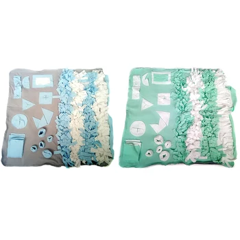 

Pet Dog Training Game Blanket Kennel Dog House Mat Pet Sniffing Blanket Foldable Machine Washable Sniffing Pad