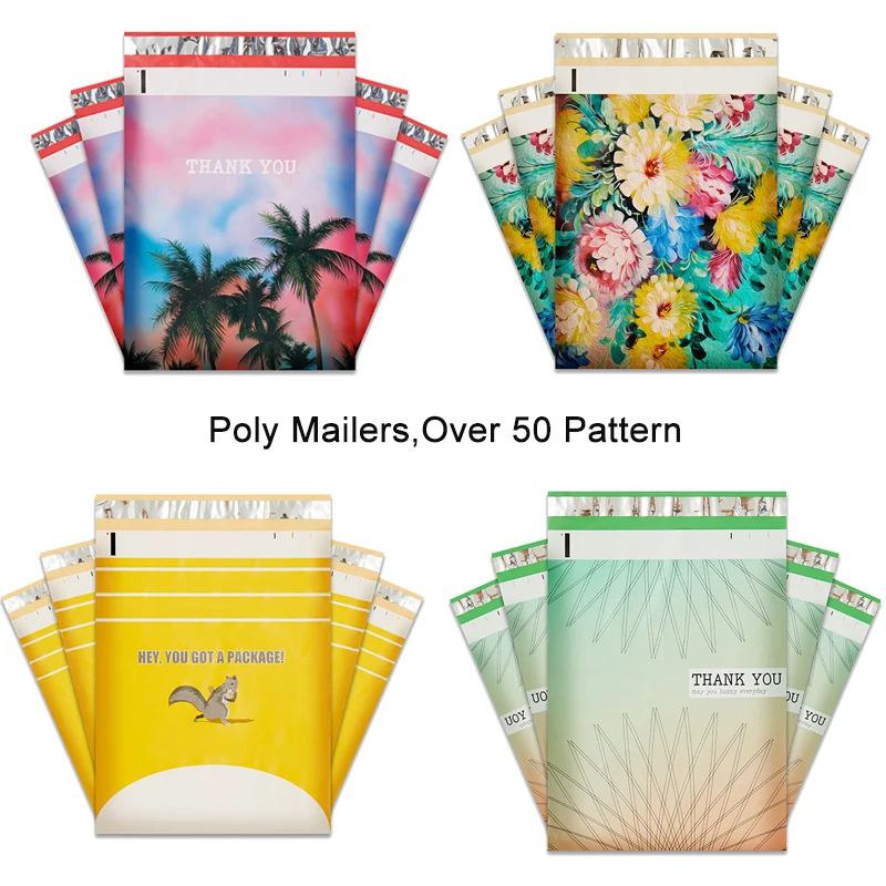 10" x 13" SHIPPING ENVELOPES POLY MAILERS SEALING MAILING BAGS PLASTIC COLOUR 