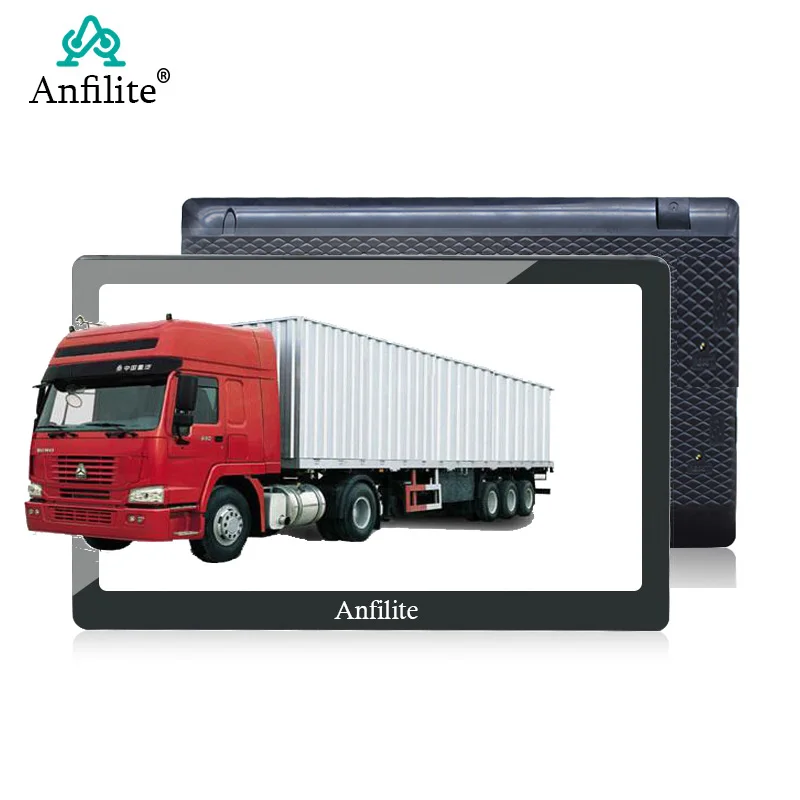 Anfilite " емкостный 256M 8G Bluetooth AVIN gps-навигатор для грузовика автомобильный gps-навигатор wince ce6.0 800MHZ FM Европа gps карта