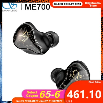 

Shanling ME700 1DD+4BA Five Hybrid Driver In-ear Earphone IEM Triple-Bore Design 3D Printed Shell MMCX Octa-core cable