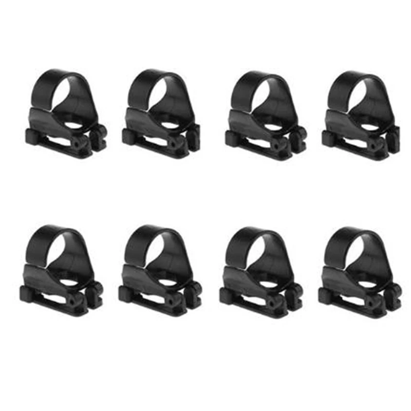 

8 Pcs Snorkel Keeper Clip Plastic Snorkel Retainer Fit for Diving Accessories Removable Clip Quick Release Design