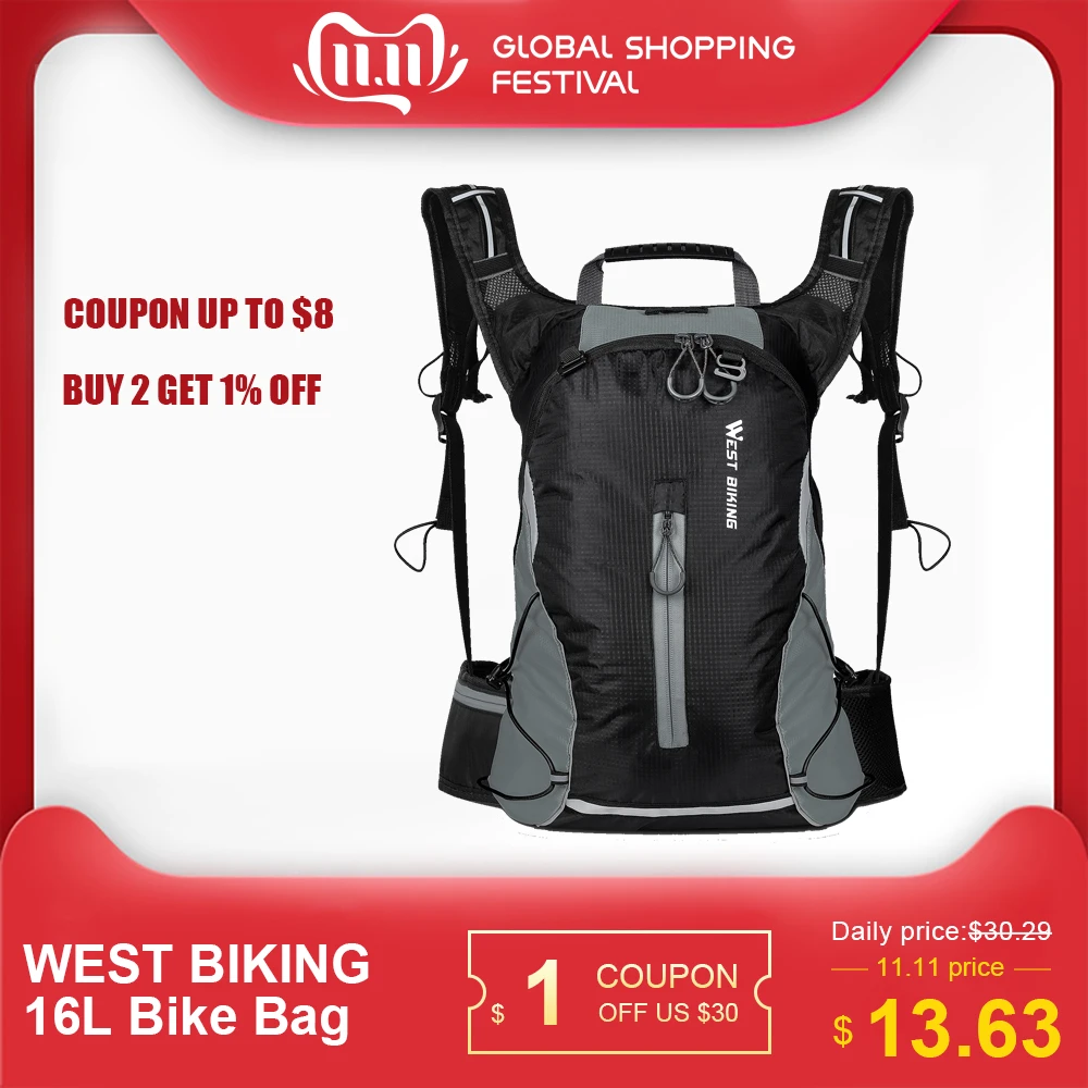 West Biking 16l Cycling Knapsack Mountain Bike Bag Outdoor Backpack Leisure Light Travel Bag Riding Equipment Bicycle Bag Aliexpress Sports Entertainment West Biking 16l Cycling Knapsack Mountain Bike Bag Outdoor Backpack Leisure Light Travel Bag Riding Equipment Bicycle Bag Aliexpress Sports Entertainment