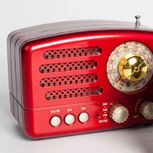 Портативный винтажный Ретро Радио Bluetooth динамик usb зарядка для дома и путешествий радио