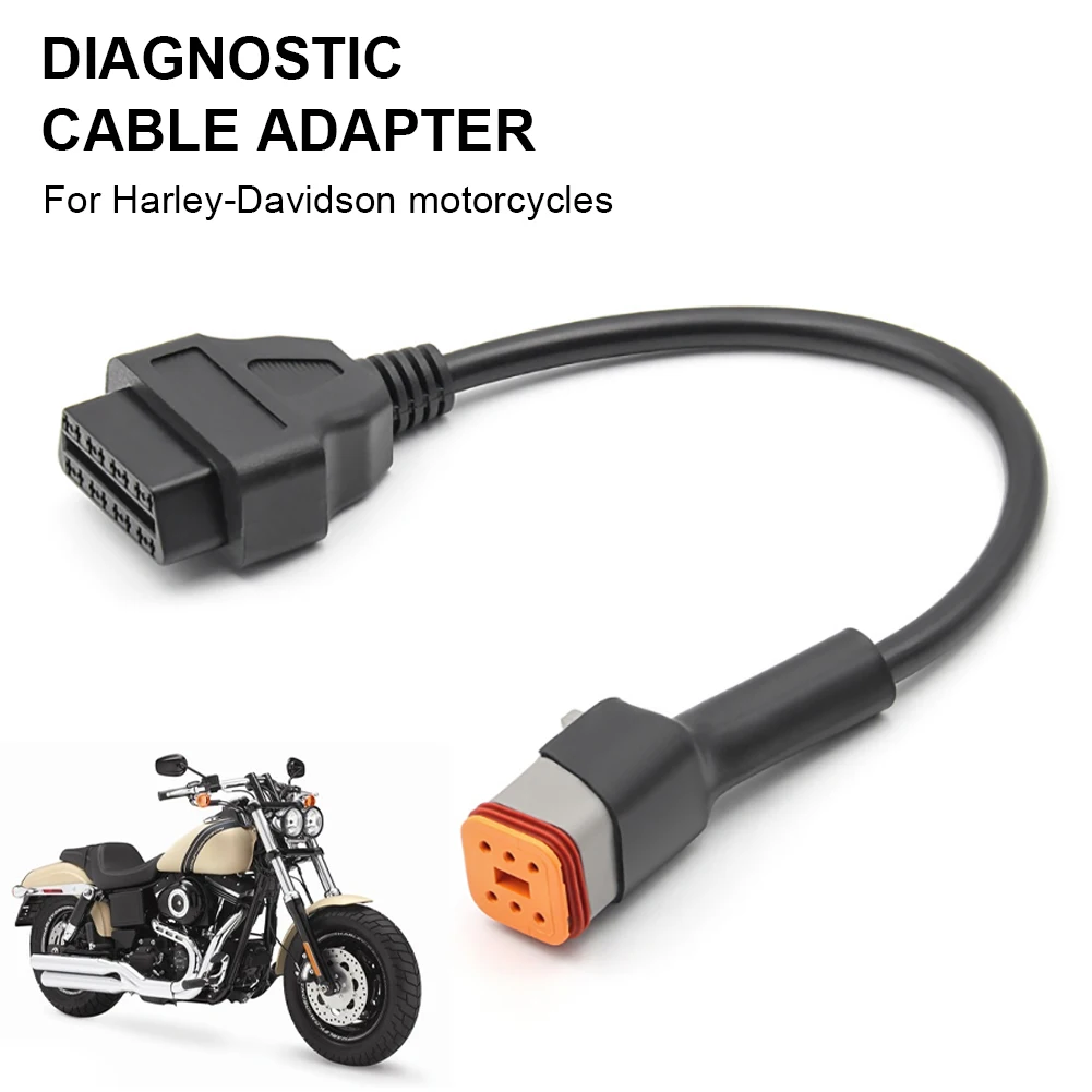 Harley Davidson Motorkerékpár 6 Tűs 16 Tűs Obd2 Diagnosztikai Kábelek