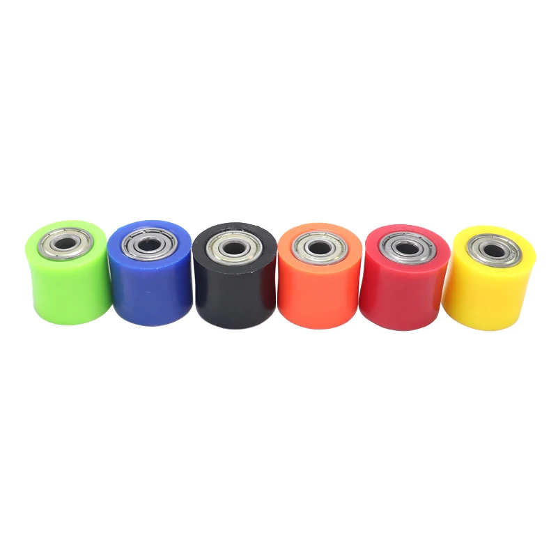 8mm 10mm Chain Roller Tensioner Pulley Wheel Guide For YZF RMZ KLX CRF 80 250 150 250 450 Motorcycle Motocross Pit Dirt Bike motorcycle chain tensioner pulley