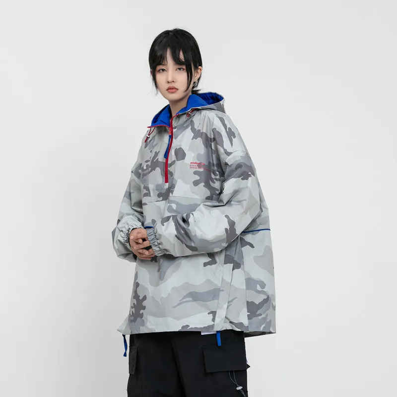 

Tang Mu Cool Spring New Style Cool Camouflage Hooded INS Coat Men Popular Brand Japanese-style Versatile Tooling Jacket