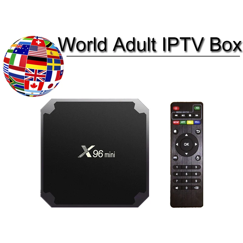 Мировое IPTV box X96 Mini Android 7 1 ТВ-приставка лучше всего подходит для Европы арабские