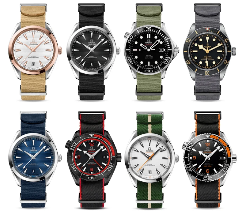 Original Quality Sports Band For Omega 