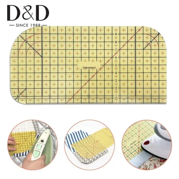 

1Pc Ironing Ruler High Temperature Resistance Patchwork Ruler Cloth Quilting Ruler Tailor Craft DIY Measuring Sewing Tools