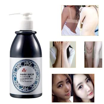 

Volcanic Mud Shower Gel Whole Body Wash Fast Whitening Deep Clean Skin Moisturizing Exfoliating Body Care 250ml 2020