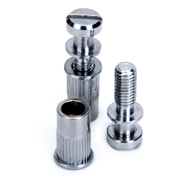 2X STUDS Stop Bar Tailpiece Anchors Posts Screws For LP Electric Guitar Bridge