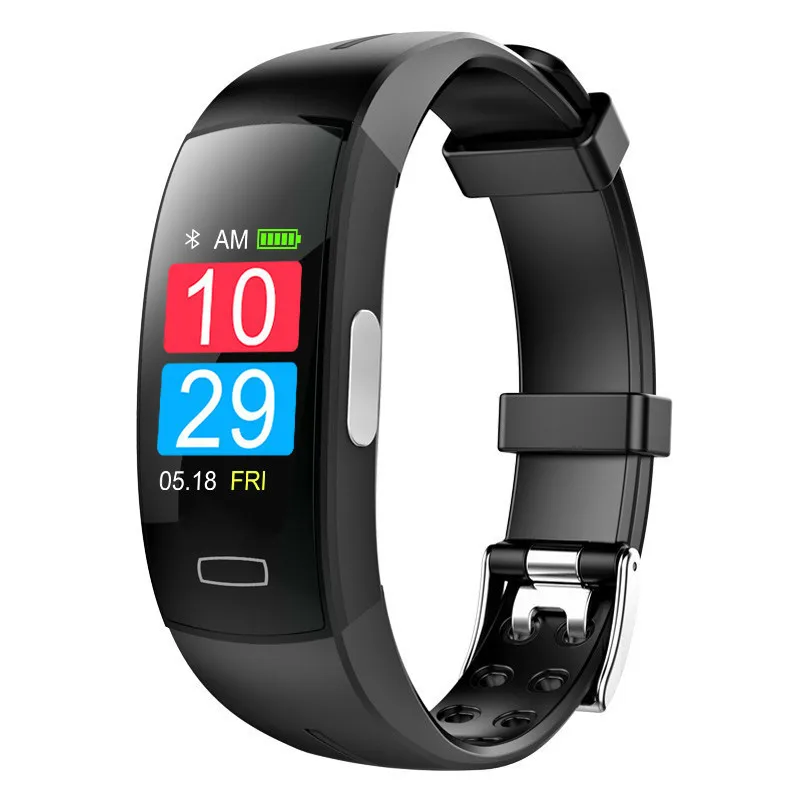 

P3 smart Bracelet Intelligent ECG PPG Fitness Pedometer Calorie Intelligent Blood Pressure Wrist Watch IP67 waterproof
