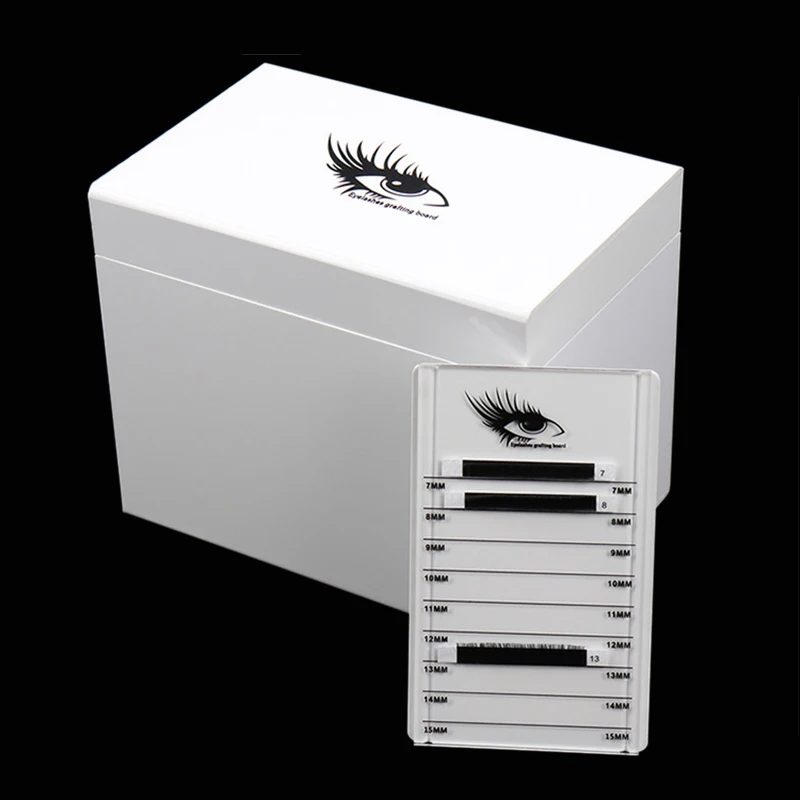 Eyelash Storage Box 10 Layers Makeup Organizer False Eyelashes Glue Pallet Holder Grafting Eyelashes Extension Makeup Tool