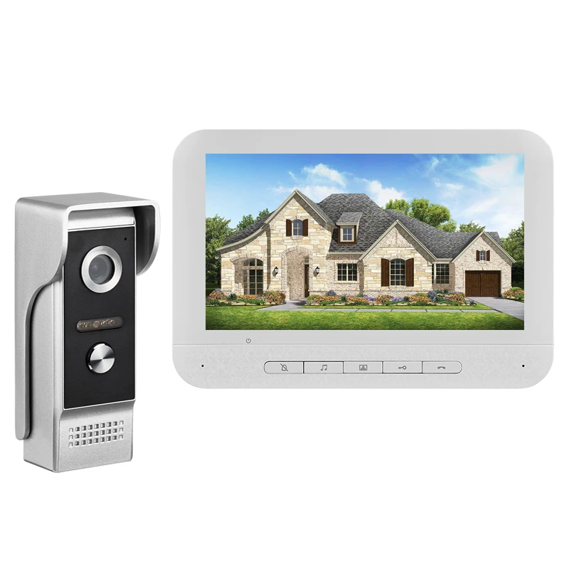 Визуальный домофон 7 ''TFT LCD проводной видеодомофон для помещений монитор 700TVL