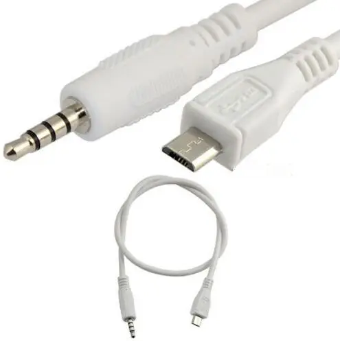 Мини/микро Usb к разъему 3 5 мм аудио кабель соединитель разъем для наушников