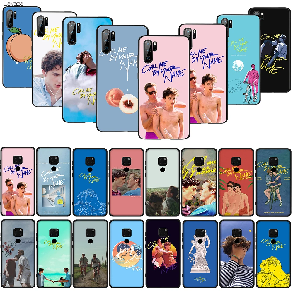 Lavaza Call Me by Your Name TPU Soft Case for Huawei Honor view 20 9x Pro P smart Z Plus P20Lite Mate 30 Lite | Мобильные телефоны