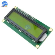 3,3 V lcd 1602 желтая подсветка 16*2 линии белый символ lcd 1602A для Raspberry