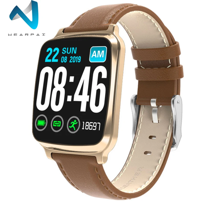 

Wearpai Smart Watch Waterproof M8 Blood Pressure Fitness Tracker Sleep Monitor Music Control Full Screen Touch for iphone