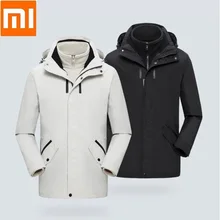 Xiaomi ULEEMARK дорожная куртка средней длины Съемная многофункциональная ветрозащитная и водонепроницаемая куртка для скалолазания на открытом воздухе 11