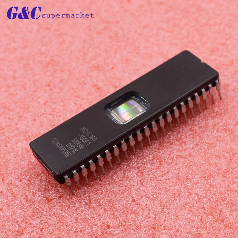 1/5/10 шт M27C160 100F1 CDIP 42 4EPROM UV 16 Мбит 100NS оптом|Интегральные схемы| |