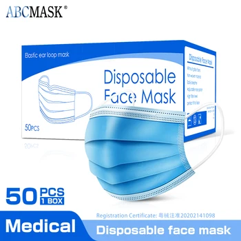 

Disposable Medical Face Mask Anti-pollution 3 Layer Surgical Face Mask Ear Loop Surgical Medical Mask Breathable Health Mask