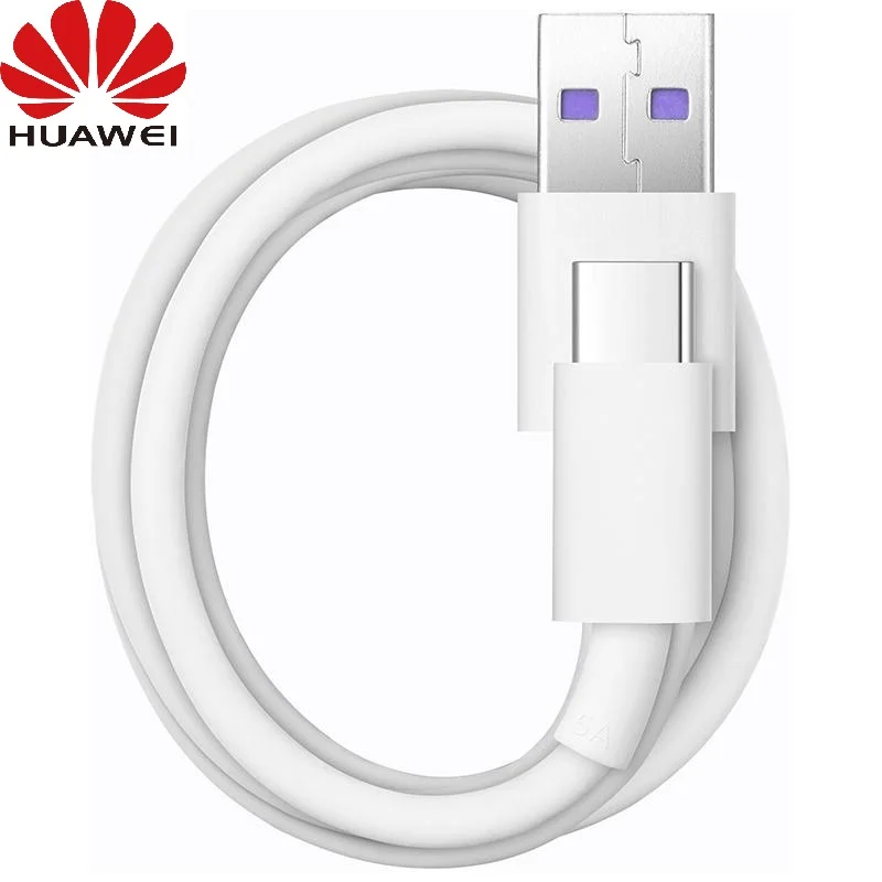 Huawei USB 5A type C кабель P30 P20 Pro lite Mate20 10 Pro P10 Plus lite USB 3,1 type-C Супер зарядный кабель