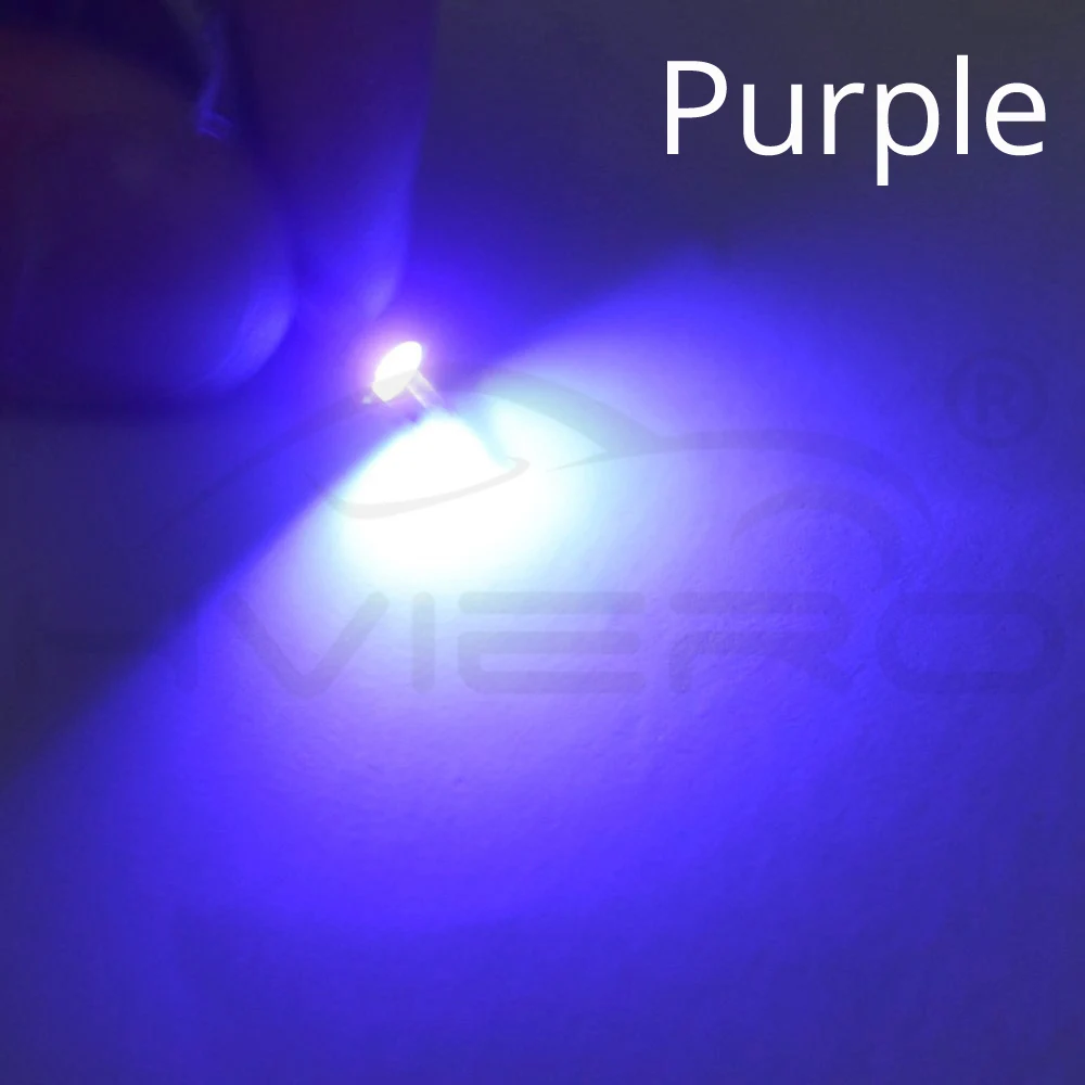 Hviero 1210 3528 White Red Blue Purple SMT SMD Lamp Bead Highlight Light-Emitting 2.0~3.6V 390-625nm Ultra Bright Diodes PLCC-2 LED