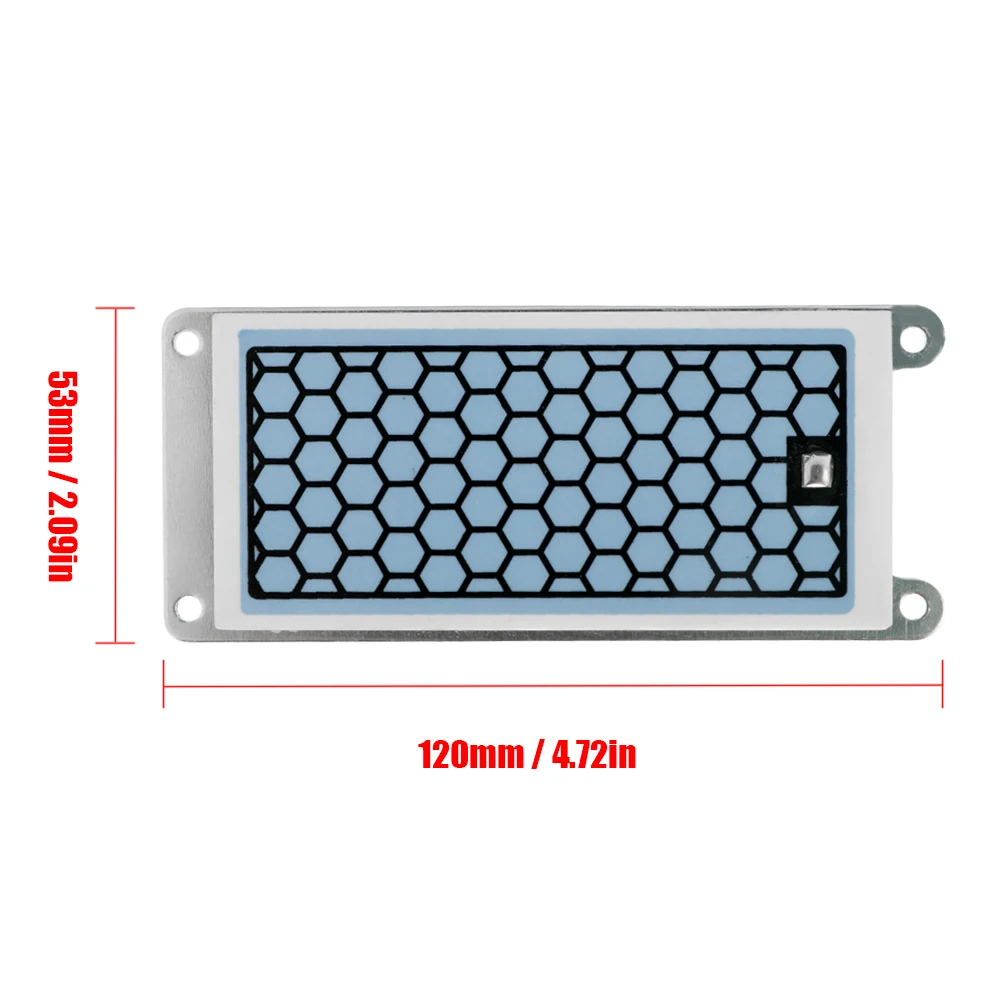 

10PCS 5g/h Ozone Plate Portable Home Generator Integrated Ceramic Ozonizer Air Water Sterilization Purifier Parts