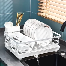 

Basket Kitchen Sink Caddy Drainboard Stainless Steel White Bowl Sponge Holder Sinks Bathroom Cocina Accesorio Home Improvement