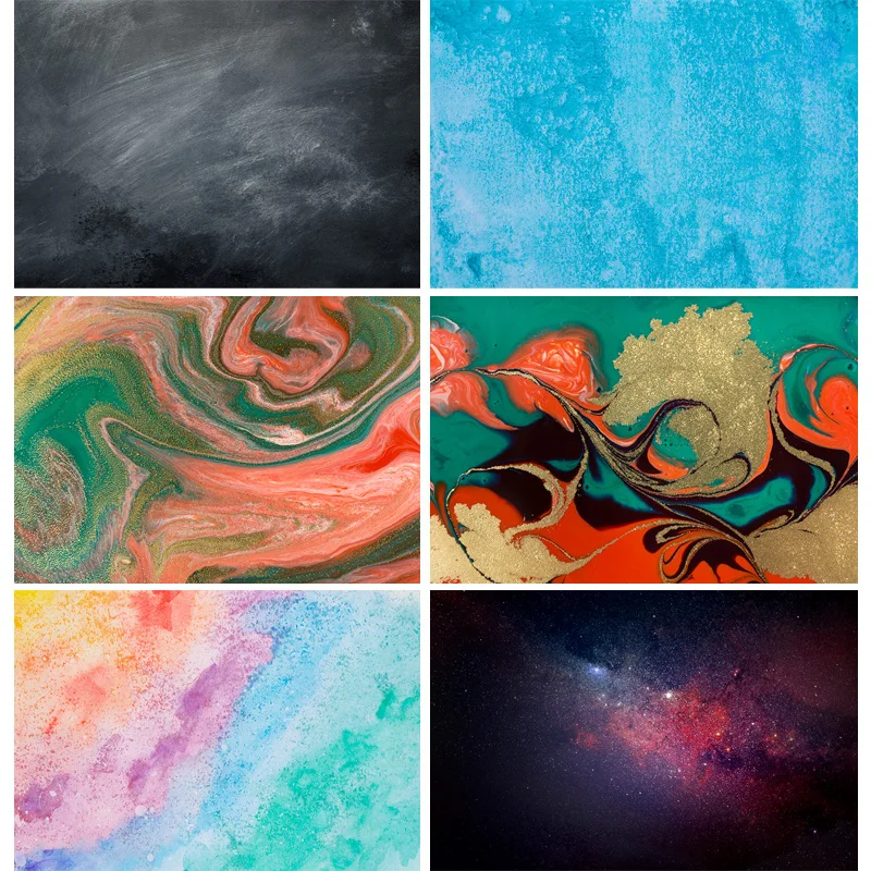 

SHENGYONGBAO Vinyl Custom Photography Backdrops Props Marble Gradient Painted Photo Studio Background 201016MHP-05