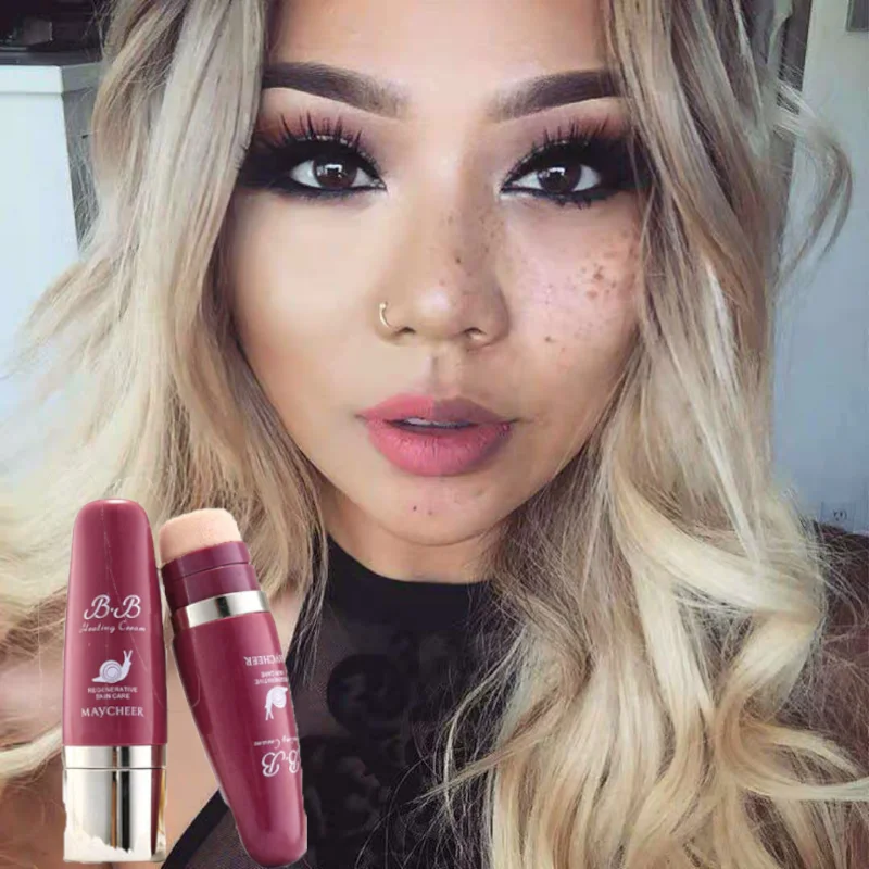 

Makeup Foundation Cream Oil-control Concealer Matte Base Make Up BB Face Full Coverage Professional Liquid Brighten Natural