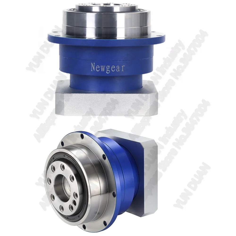 

7:1 Ratio 14mm Input Flange Output Planetary Helical Gearbox Reducer Rotating Platform for 60mm 200W 400W 600W Servo Motor
